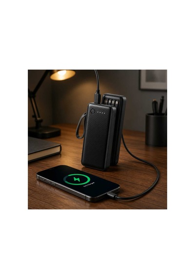 20000 Mah Powerbank Siyah