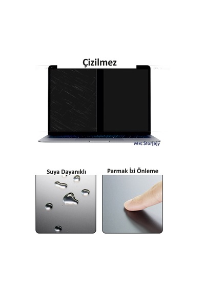 Laptop MacBookPro 16" Nano Uyumlu Ekran Koruyucu Çizilmeyi  A2141