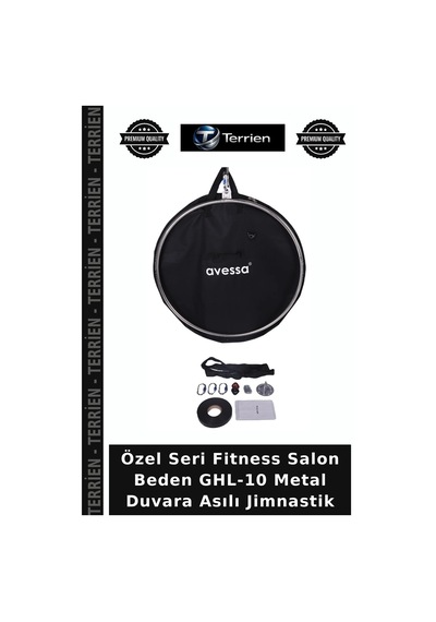 Özel Seri Fitness Salon Beden Ghl-10 Metal Duvara Asılı Jimnastik