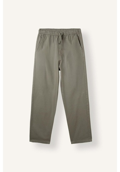 Defacto %100 Pamuk Baggy Fit Pantolon F6129ax26aukh422 Haki-kh422