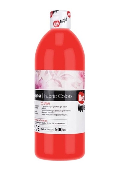 Red Apple Kumaş Boyası 500 Ml. Kırmızı N11.1174