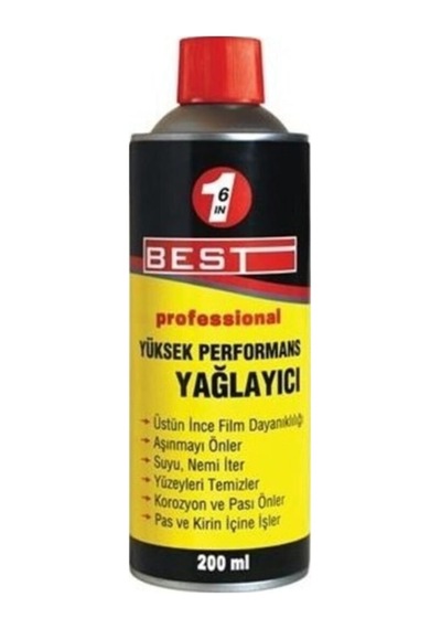 Çok Amaçlı 6 Faktör Yağlayıcı, Pas Önleyici, Nem Önleyici Performans Spreyi 200 Ml