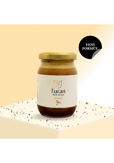 Turan Bal ve Yöresel Bee Energy Üçlü Karışım 250 G