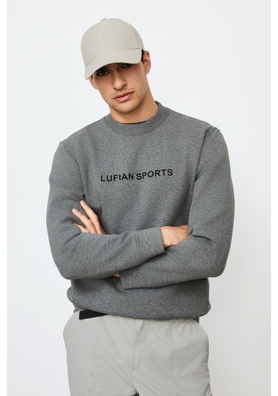 Lufian Rowan Erkek Sweatshirt Gri Gri 112030195100150