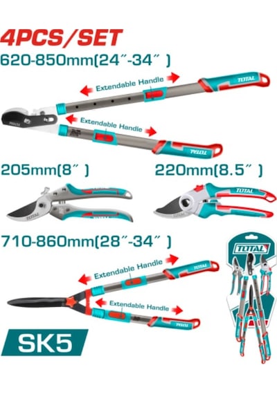 Total Bahçe Seti 4 Lü Tht1593401