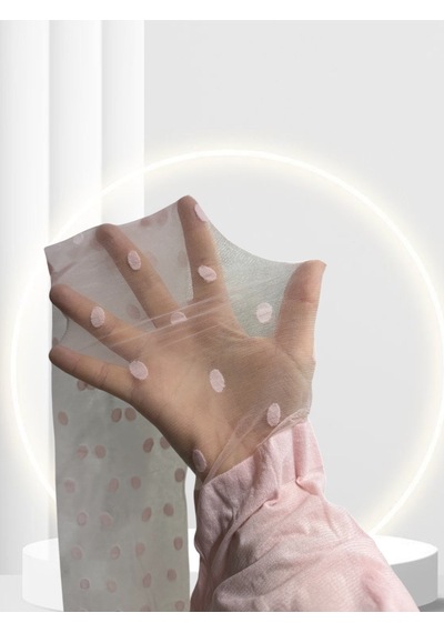 Pc Paris Loi 15 Den Puantiyeli İnce Şık Külotlu Çorap -eflatun/pe Pembe