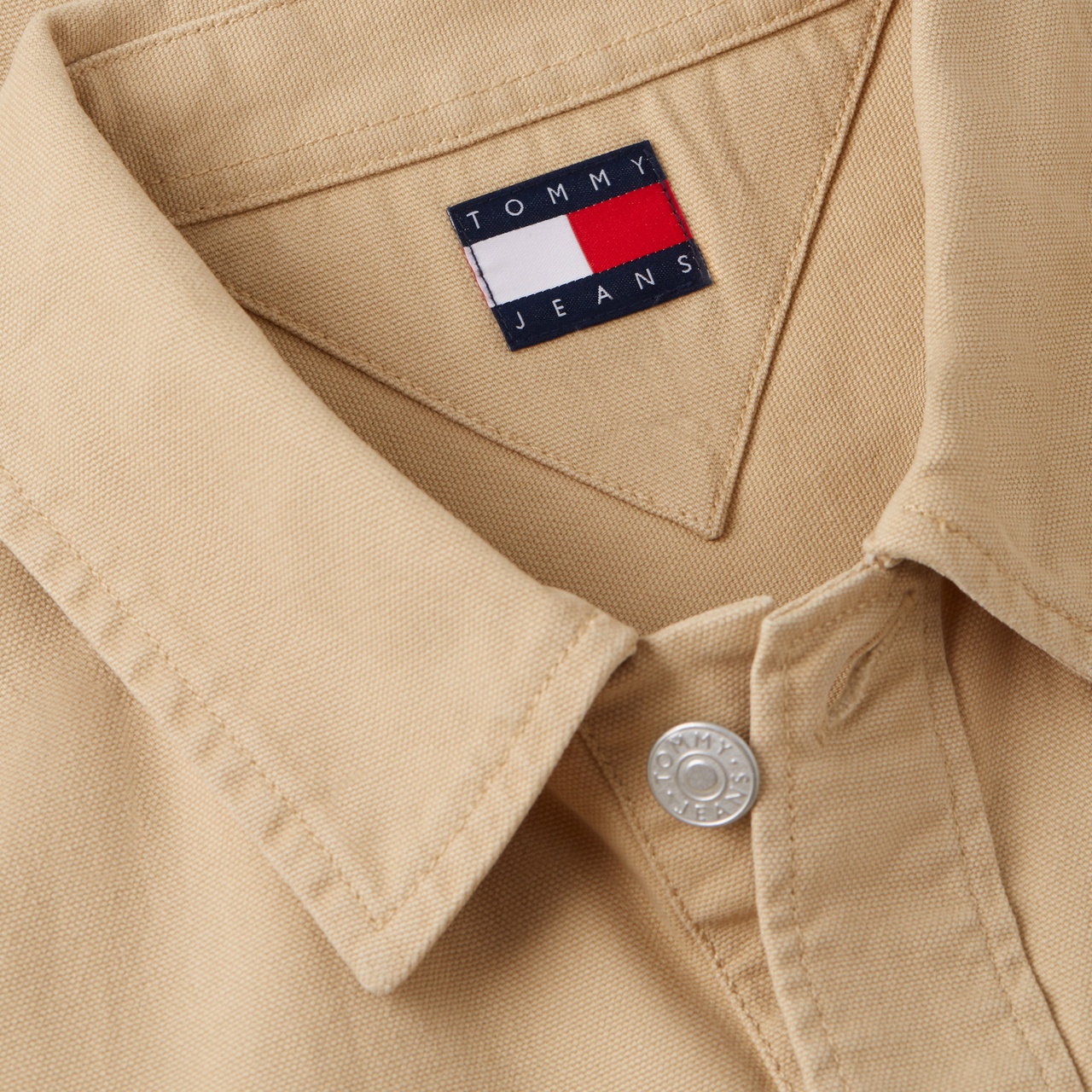 Tommy Hilfiger Essential Overshirt Ext Erkek Sarı T-shirt Dm0dm20236 2800232