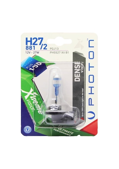 Ampul H27/2 12v 27w Xtreme Vision +%150 Fazla Işık Tekli Blister Pht Ph5527 Xv B1