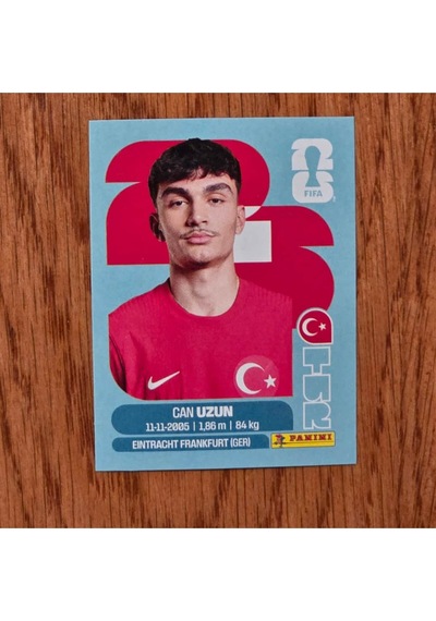 Fwc 2026 Can Uzun Lisanslı Sticker Tur 17