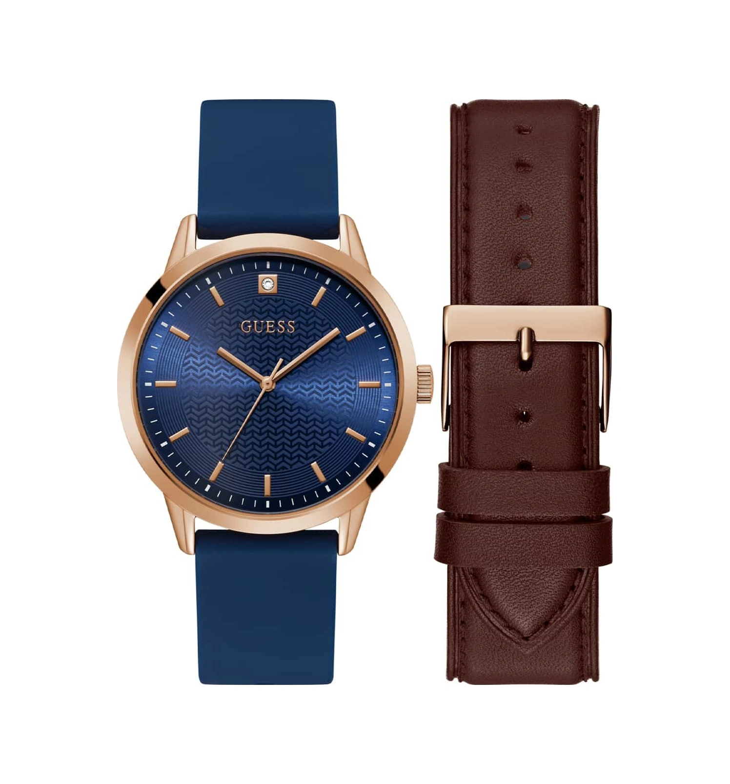 Guess Guu1437g1m Erkek Kol Saati Ve Yedek Kordon Rose Gold