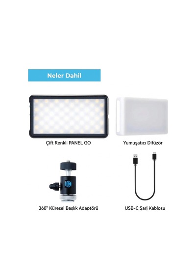 Lume Cube Led Panel Go Kamera Aydınlatma Kiti
