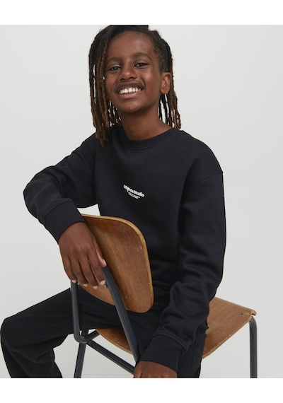Jack & Jones Jorvesterbro Çocuk Sweatshirt 12257442 Siyah