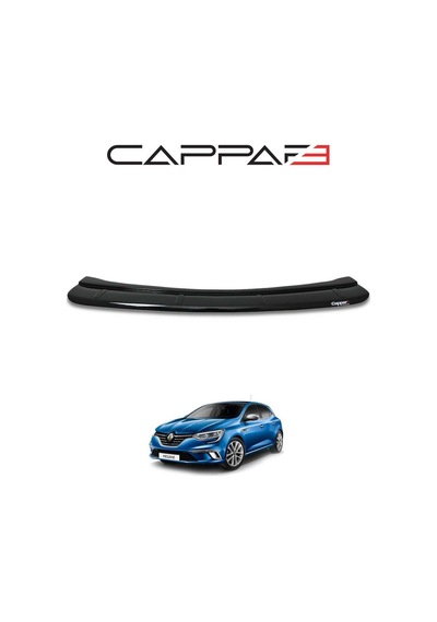 Renault Megane 4 2016- Yılı Ve Sonrası Uyumlu Arka Tampon Eşiği Parlak