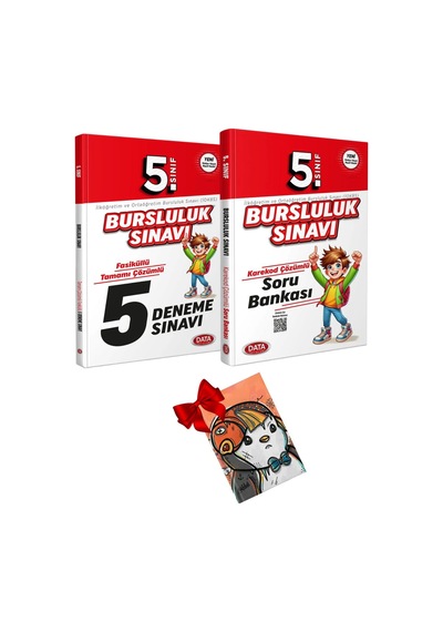 5. Sınıf Bursluluk Sınavı Soru Bankası & Fasiküllü Tamamı Çözümlü 5 Deneme Seti Hediyeli