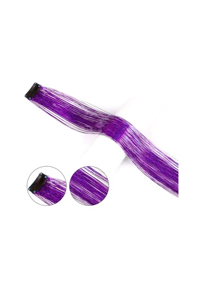 Klipsli Hair Tinsel Simi / Htk20 - Zmff-571575 Çok Renkli