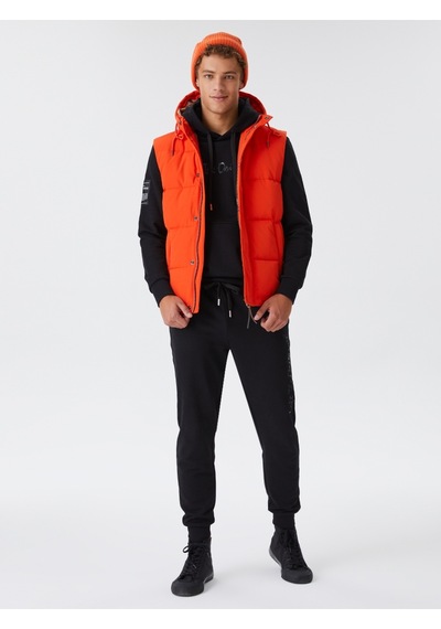 Regular Fit Erkek Yelek Turuncu