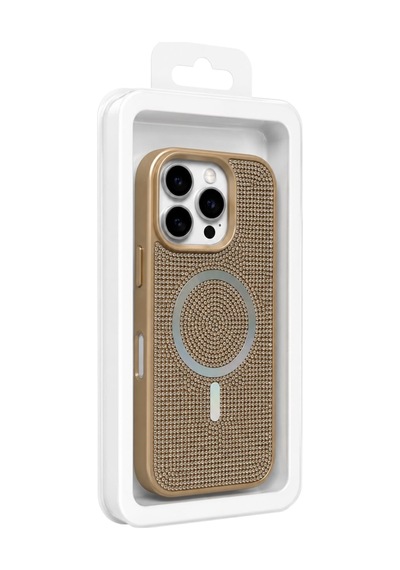Nettech Apple iPhone 11 Uyumlu Taşlı Seri Arka Koruma Kılıf - Gri
