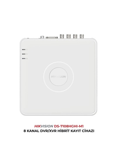 Ds-7108hghı-m1 8 Kanal 1080p Lite Dvr İnsan Araç Algılama