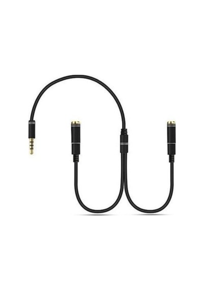Stereo 3.5mm Kulaklık Çoklayıcı Y Splitter Kablo