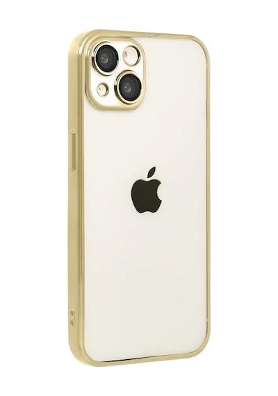 Newface - 977 - Apple iPhone Uyumlu 15 Razer Lensli Silikon - Csmo-tex - - Gold
