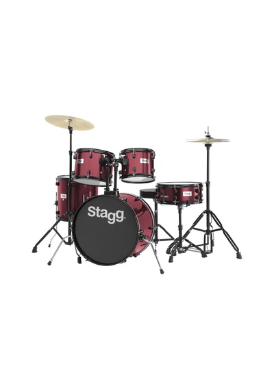 Stagg 5 Parça Akustik Davul Seti Tim120wr