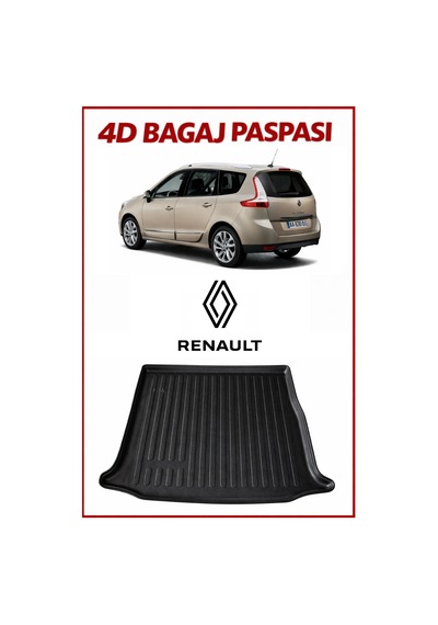 Renault Grand Scenic 2016 Model 5 Koltuklu 4d Bagaj Havuzu
