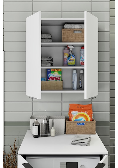 Biani Fix Arya Ve Loft Uyumlu Çamaşır Makinesi Dolabı Renk Mat Beyaz Biani Fix Arya Ve Loft Uyumlu Çamaşır Makinesi Dolabı Renk Mat Beyaz