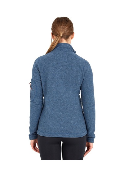 Blackspade Kadın Fermuarlı Termal Sweatshirt 2. Seviye 50463 - Mavi