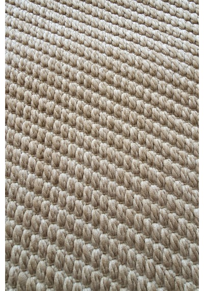 Leiva Home Lara 03 Bej Sisal İskandinav Modern Kaymaz Taban Yumuşak Özel Ölçü Salon Koridor Halısı 0160a-krem/gri