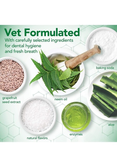 Aloe Vera Ve Nane Özlü Köpek Diş Macunu 100 Gr Ve Parmak Fırça
