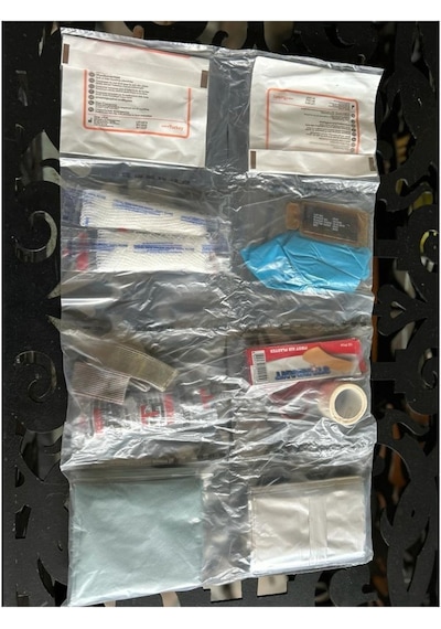 Leader Lüks Trafik Seti Çantalı-1 Kg Yangın Söndürücülü