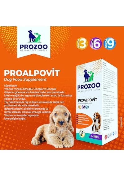 Proalpovit Köpek Maması Takviyesi 100 Ml