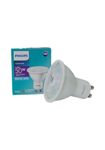 Phılıps Led Çanak Ampul 4.7w 6500k Gu10 430lm 50w Par16 6d Nd Tr