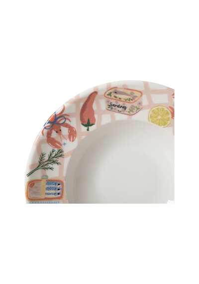 Mudo Home Agen Sardıne Makarna Tabağı 27cm Diğer
