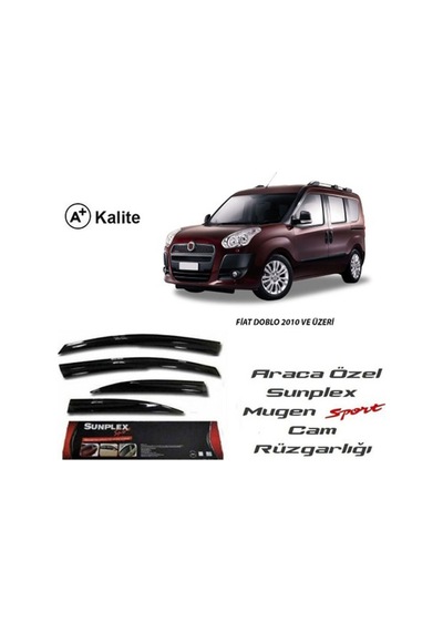 Fiat Doblo 2 Cam Rüzgarlığı 2010 Mugen Tip Sunplex