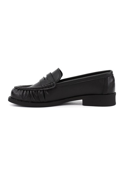 Gönderir Kadın Siyah Loafer Ayakkabı Ddza87335885