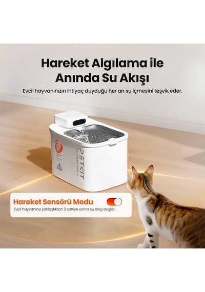 Petkit Eversweet Max 2 Uvc Akıllı Su Pınarı Petkit Türkiye Garantili