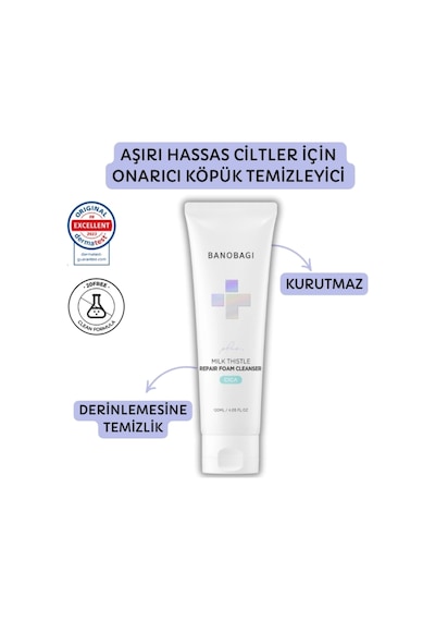 Defacto Banobagi Milk Thistle Onarıcı Cica Plus Köpük Temizleyici 120ml F7364AXNS