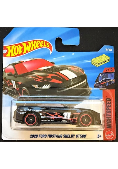 Hot Wheels Tekli Arabalar 2020 Ford Mustang Shelby Gt500 Jjk68 Nightspeed Çok Renkli