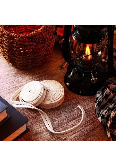 2 METRE 7 NUMARA FİTİL 7 NUMARA GEMİCİ FENERİ FİTİLİ 7 NUMARA GAZ LAMBASI FİTİLİ 7 NUMARA YEDEK FİTİL KEROSENE LAMP WİCK Çok Renkli