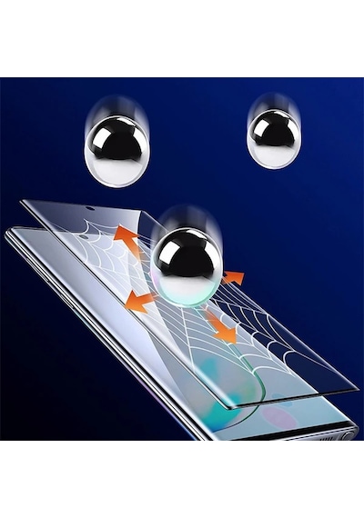 Baseus Sm Galaxy Note 10 Full Ekran Koruyucu 0.15mm 2 Adet Set 0.15mm Full-screen Curved Antı-explos- 5775