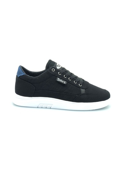 Dakırs 2038 Keten Vans Erkek Spor Ayakkabı Siyah