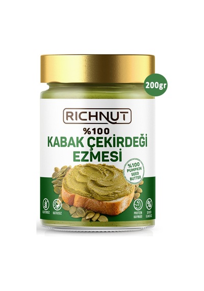 Kabak Çekirdeği Ezmesi Şekersiz Katkısız Doğal