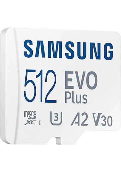 512gb Evo Plus Adaptörlü Microsd Hafıza Kartı