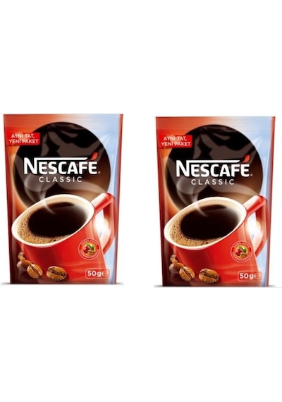Nescafe Classic Kahve 2 x 50 G