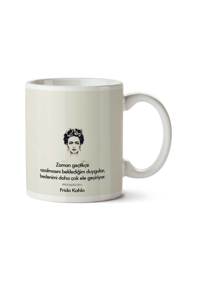 Frida Kahlo Duygular İki Tarafı Baskılı Kupa Bardak