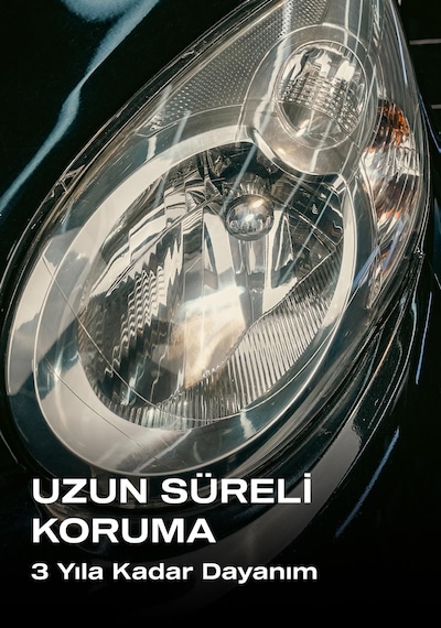 Nasiol Headlight Restorer Nano Seramik Far Yenileme ve Koruma Kiti-3 Yıl Dayanım 10 ML