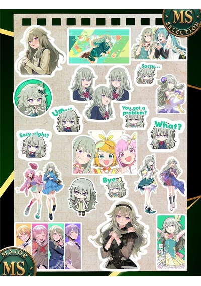 Project Sekai Nene Kusanagi Sticker Seti 20 Parça