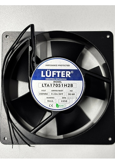 Lüfter Lta17051h2b ,170x51mm 220vac 311-cfm 2-kablo Fan