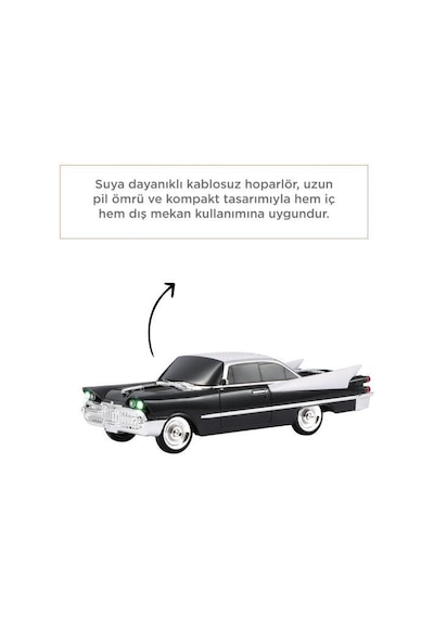 Torima D86 Klasik Araba Tasarımlı Bluetooth Hoparlör Siyah